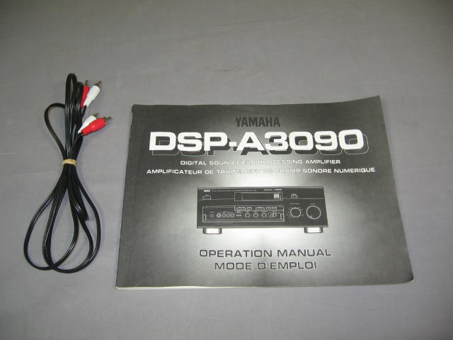 Yamaha DSP-A3090 7.1 Surround Sound Amplifier Receiver 11
