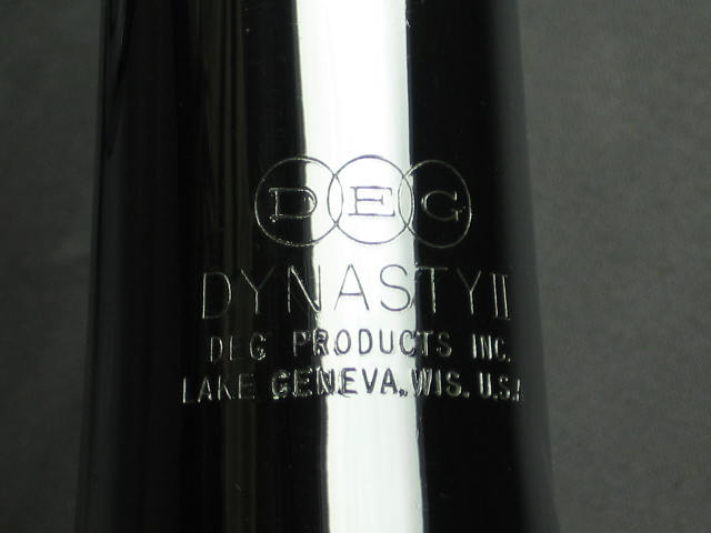 Silver DEG Dynasty II 2 Valve Cornet Coronet Horn +Case 9