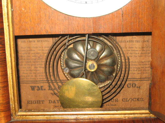 Vintage Antique Gilbert Steeple Mantel Mantle Clock NR 4