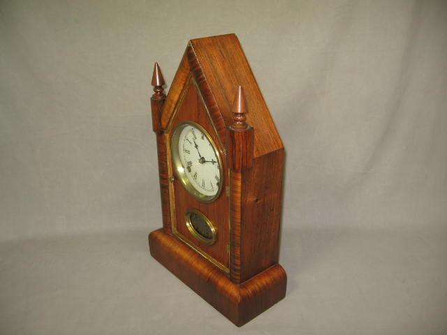 Vintage Antique Gilbert Steeple Mantel Mantle Clock NR 7