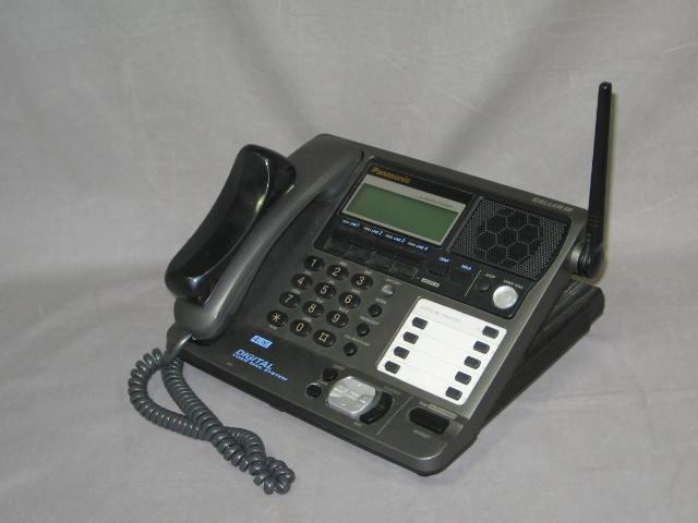 Panasonic Phone System KX-TG4000B 4 KX-TGA400B Handsets 2