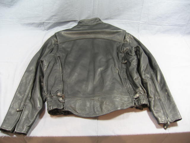 Harley Davidson Springer Leather Motorcycle Jacket XL 1
