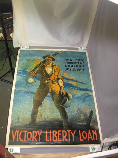 Original WWI World War I Poster Victory Liberty Loan NR