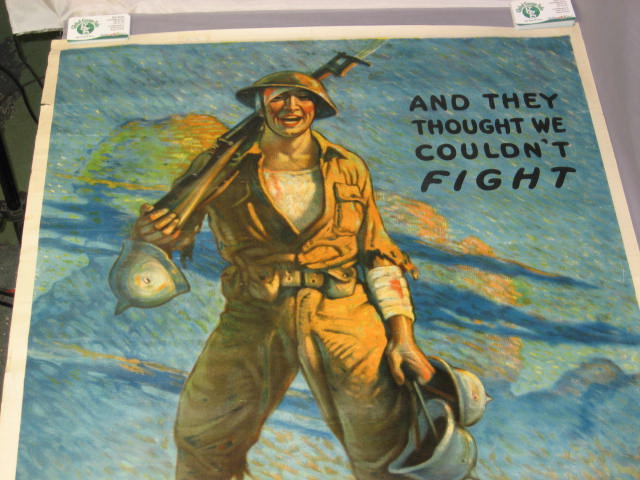 Original WWI World War I Poster Victory Liberty Loan NR 1
