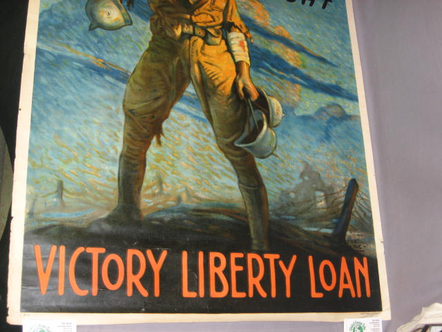 Original WWI World War I Poster Victory Liberty Loan NR 2