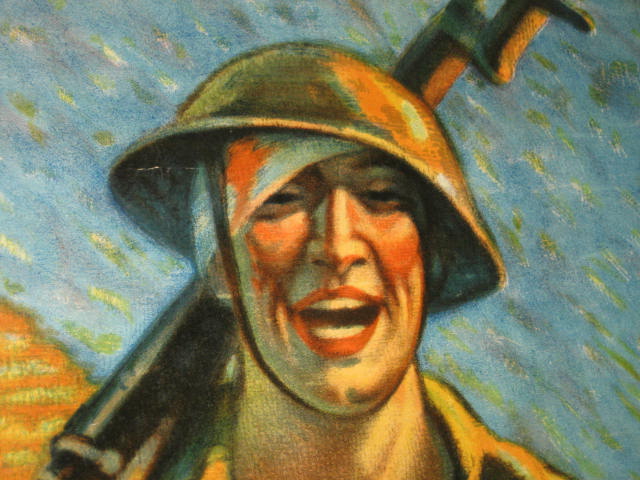 Original WWI World War I Poster Victory Liberty Loan NR 3