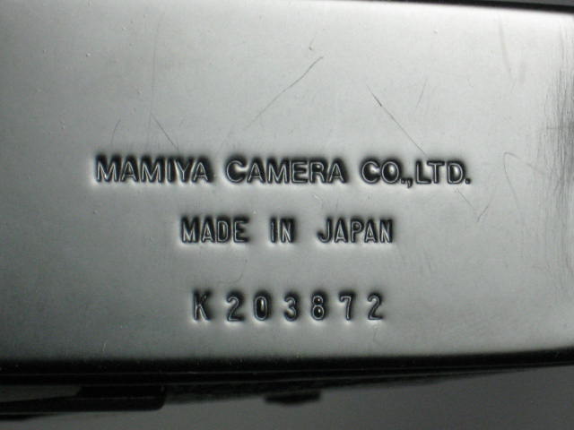 Mamiya NC1000s Camera Secor CS 28mm 50mm 135mm 200mm 8