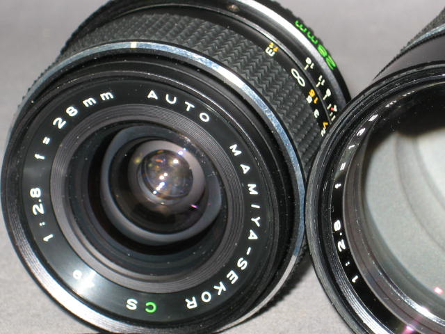 Mamiya NC1000s Camera Secor CS 28mm 50mm 135mm 200mm 11