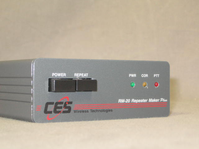CES Model RM-20 RM20 Transceiver Repeater Maker Plus NR 1