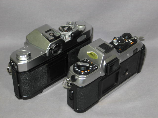 Konica Autoreflex T3 FT-1 Motor Cameras 50mm 70-210mm + 4