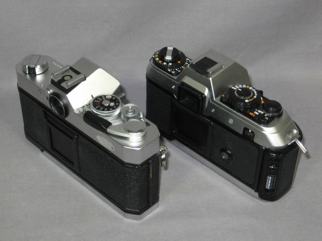 Konica Autoreflex T3 FT-1 Motor Cameras 50mm 70-210mm + 5
