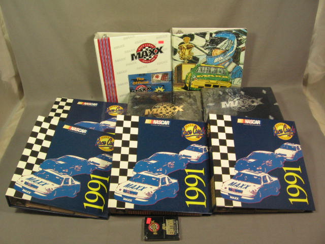 Huge 1988-1992 NASCAR Maxx Race Trading Card Lot 1000+