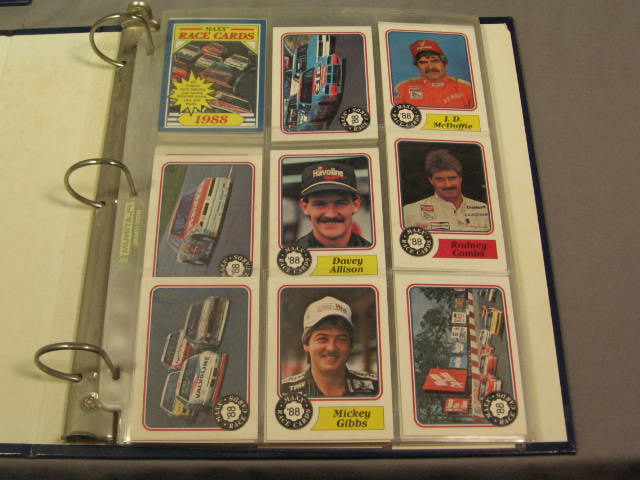 Huge 1988-1992 NASCAR Maxx Race Trading Card Lot 1000+ 1