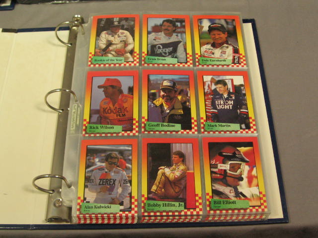 Huge 1988-1992 NASCAR Maxx Race Trading Card Lot 1000+ 2