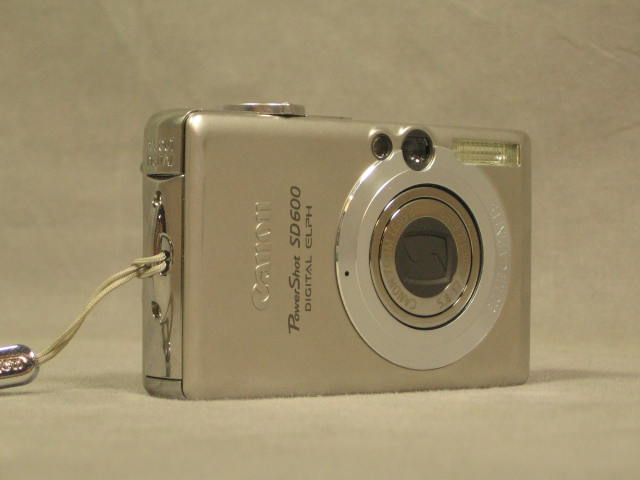 Canon PowerShot SD600 6.0 Megapixel Digital Elph Camera 3