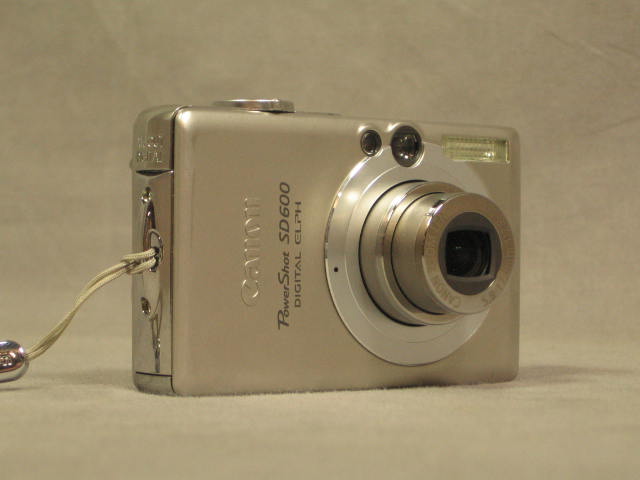 Canon PowerShot SD600 6.0 Megapixel Digital Elph Camera 4