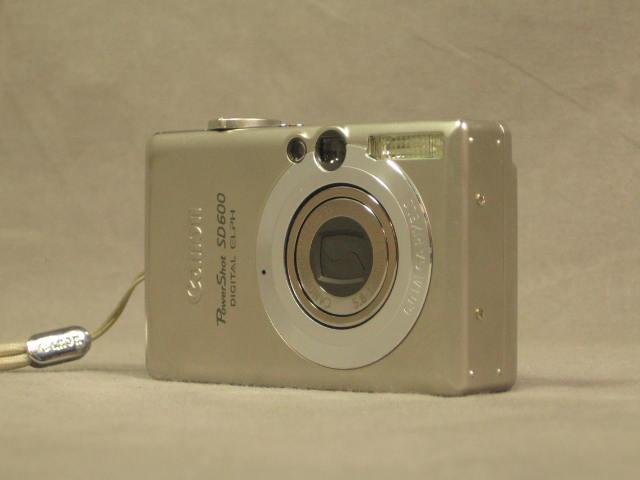 Canon PowerShot SD600 6.0 Megapixel Digital Elph Camera 5