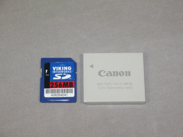 Canon PowerShot SD600 6.0 Megapixel Digital Elph Camera 9