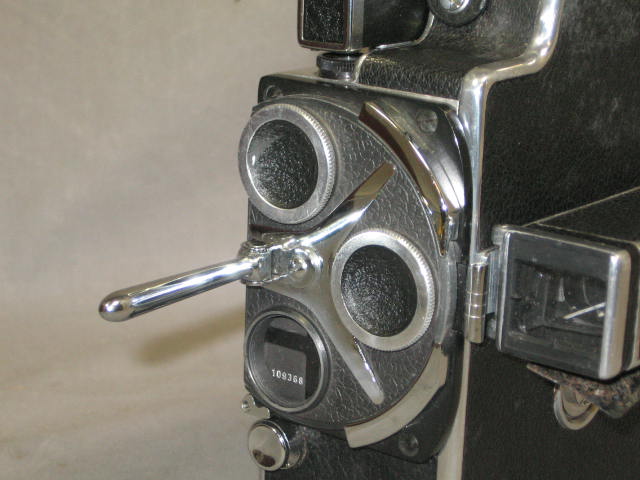 Vintage Paillard Bolex H8 8mm Film Movie Camera Case NR 5