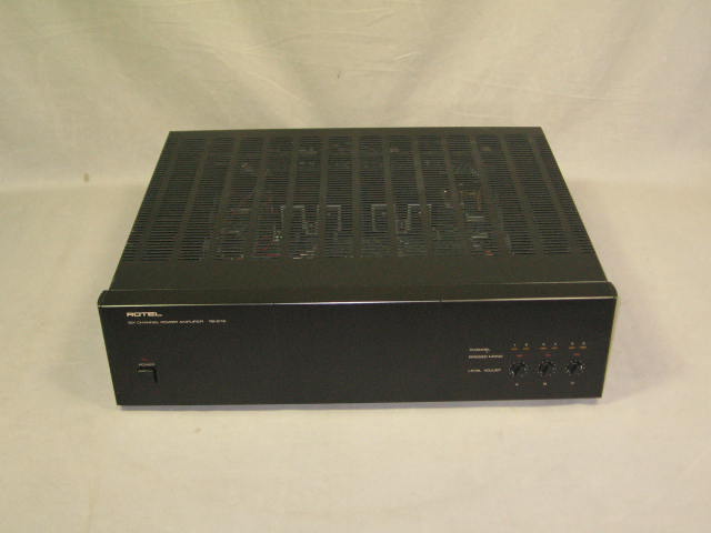 Rotel Six 6 Channel Stereo Power Amplifier Amp RB-976
