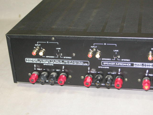Rotel Six 6 Channel Stereo Power Amplifier Amp RB-976 6