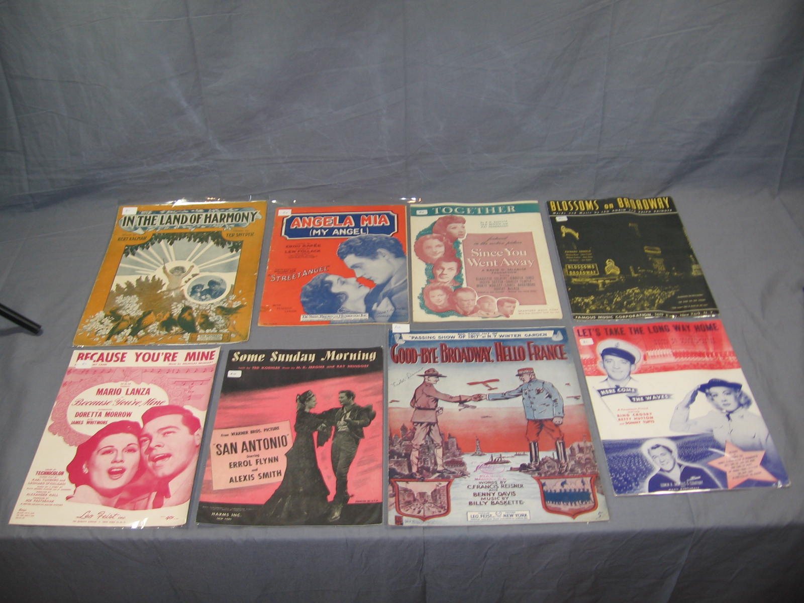 Rare 1892-1970s Vintage Antique Sheet Music Lot 55 Lbs 6