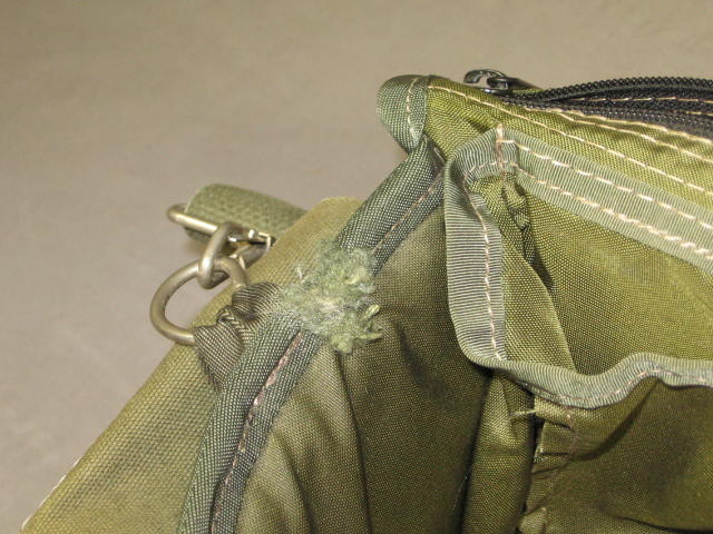 Vintage Orvis Canvas +Leather Fly Fishing Tackle Bag NR 4