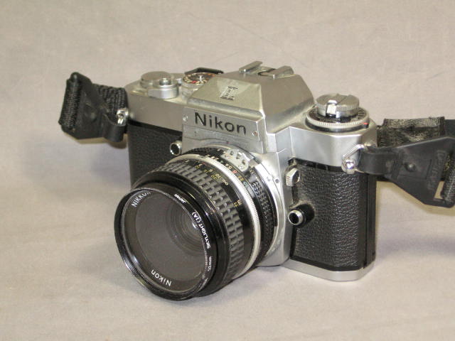 Nikon EL2 EL 2 35mm SLR Film Camera Nikkor 50mm Lens ++ 1