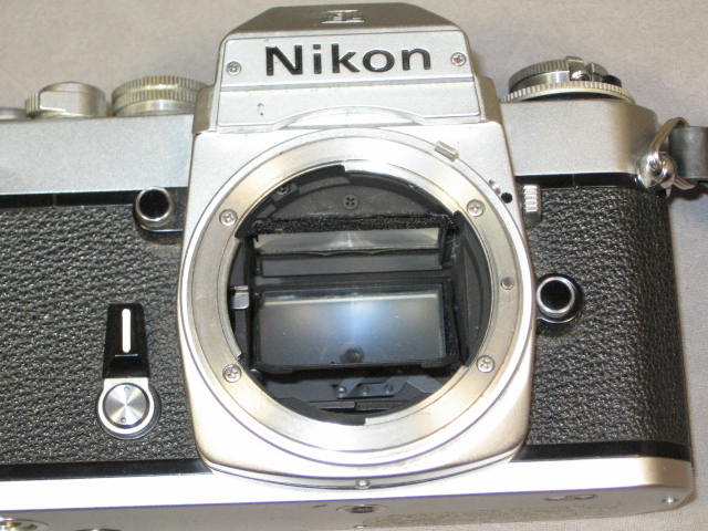 Nikon EL2 EL 2 35mm SLR Film Camera Nikkor 50mm Lens ++ 10