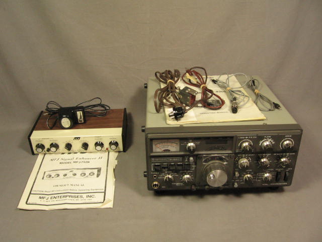 Kenwood TS-820S SSB CW Ham Radio Transceiver +MFJ SE II