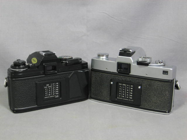 Minolta X-700 SRT 202 Cameras MD 28mm 50mm MC Rokkor-X+ 4