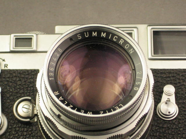 Leica DBP M3 Ernst Leitz GMBH Wetzlar Camera 50mm Lens+ 7