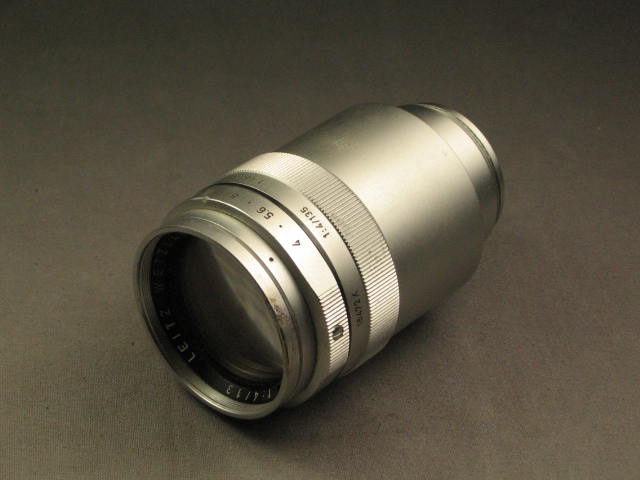 Leica Ernst Leitz Wetzlar Elmar 1:4/13cm Camera Lens NR 1