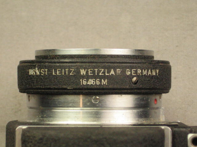 Leica Ernst Leitz Wetzlar 16466M Lens Mount Adapter+ NR 2