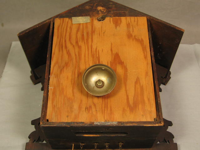 Vintage Antique German Cuckoo Clock For Parts/Repair NR 11