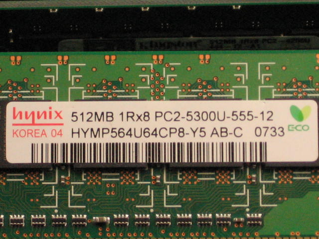 32x 512MB RAM Lot Kingston Samsung PC2 444 4200U 5300U+ 5