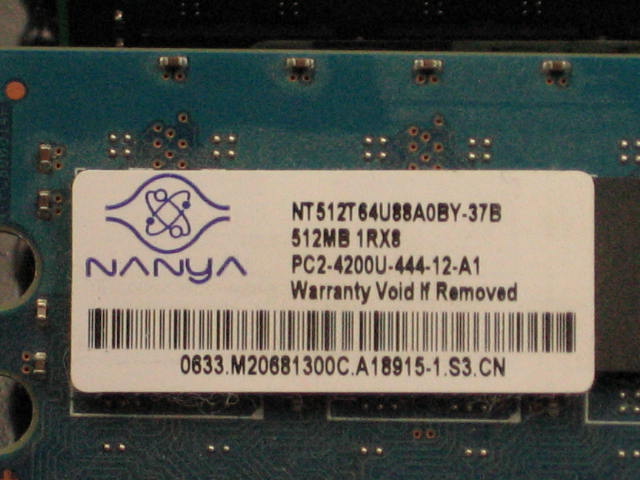 32x 512MB RAM Lot Kingston Samsung PC2 444 4200U 5300U+ 6