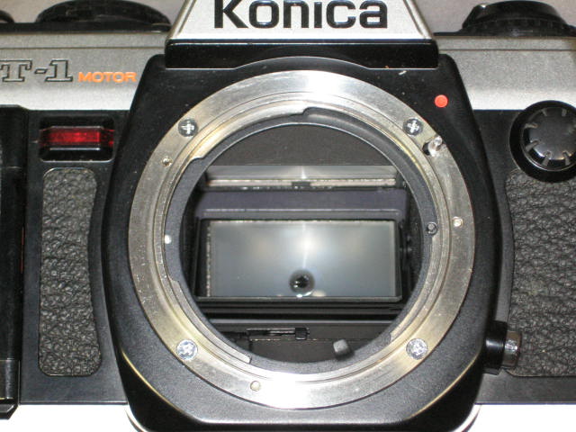 Konica FT-1 Motor 35mm SLR Camera 80-200mm 35-140mm+ NR 7