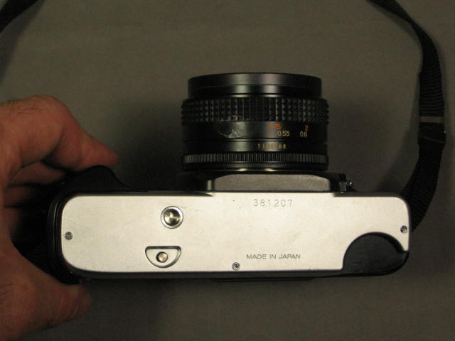 Konica FT-1 Motor 35mm SLR Camera 80-200mm 35-140mm+ NR 9