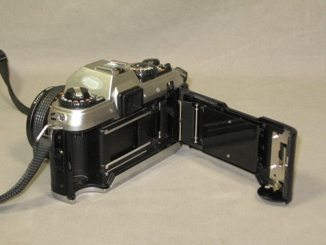 Konica FT-1 Motor 35mm SLR Camera 80-200mm 35-140mm+ NR 10