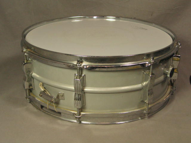 Vintage Ludwig 14" x 5" Snare Drum Zildjian Sticks Case 3