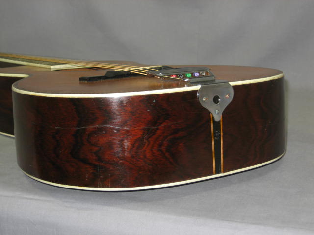 Vintage Antique Washburn Parlor Acoustic Guitar W/ Case 21