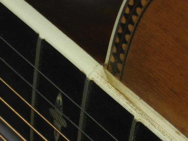 Vintage Antique Washburn Parlor Acoustic Guitar W/ Case 25
