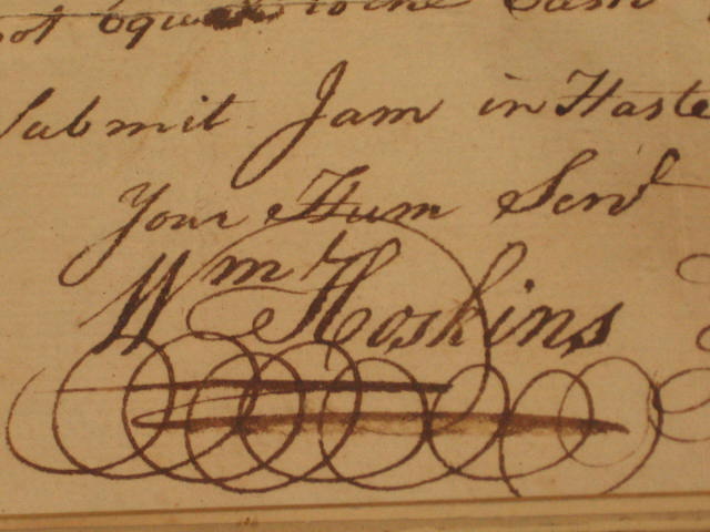 Antique 1774/1775 Boston Letter Prints Liscombe Hoskins 3