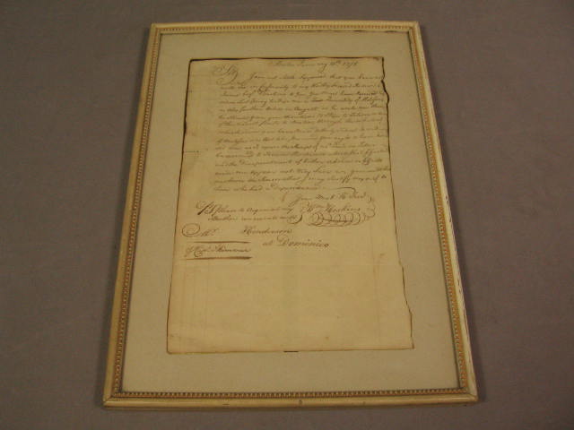 Antique 1774/1775 Boston Letter Prints Liscombe Hoskins 6