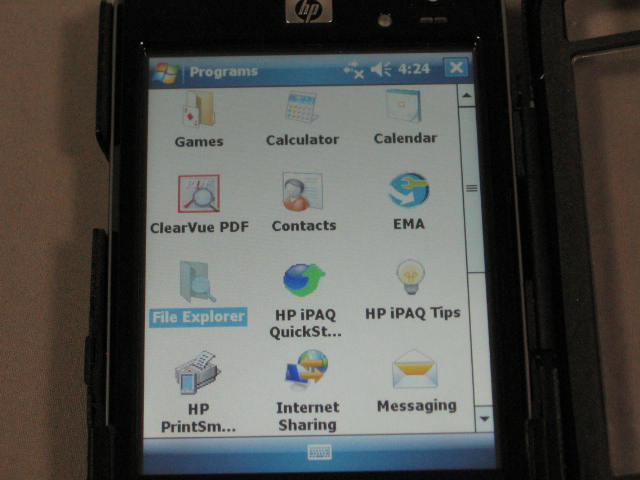 HP iPAQ 210 Enterprise Handheld + Garmin Mobile 10 GPS 6