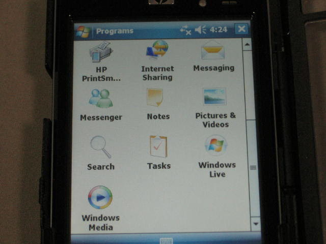 HP iPAQ 210 Enterprise Handheld + Garmin Mobile 10 GPS 7