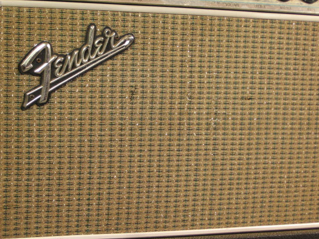 1968 Fender Bandmaster Reverb Tube Guitar Amp Head NR! 7