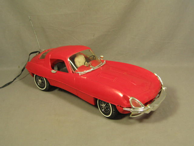 1966 Deluxe Reading Topper Toy Johnny Speed Jaguar +Box 2