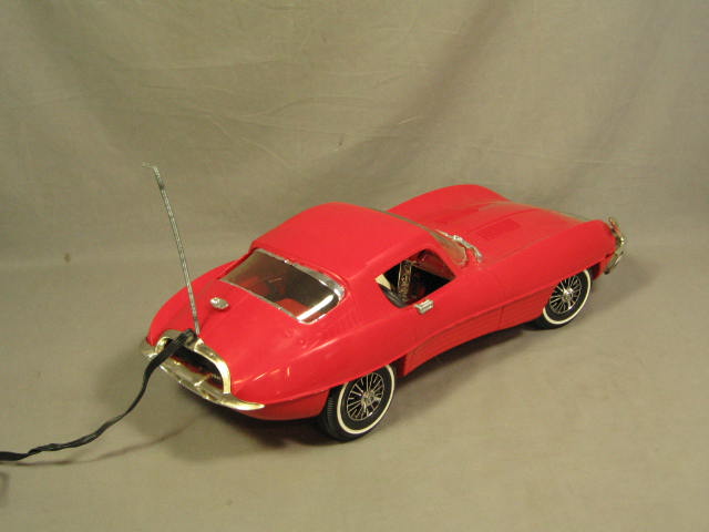 1966 Deluxe Reading Topper Toy Johnny Speed Jaguar +Box 3